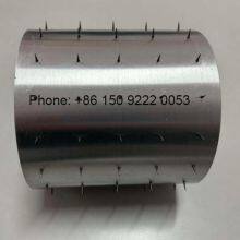 Brass Steel Aluminium Needle Roller / Perforating Pin Cylinder / Pinned Sleeve /Needle Punching Segments for Plastic Film Nonwoven Fabric thumbnail-3