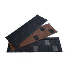 China Factory Good Quality Stone Coated Metal Roofing Tiles for Construction Materials thumbnail-4
