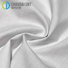 Eco-friendly GRS45S*45S Woven Plain 65%RPET+35%cotton Canvas Fabric for Shirts Uniforms Nurses Uniforms