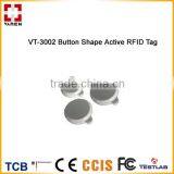 IP65 Waterproof Button Shape 2.45G Active RFID Tag