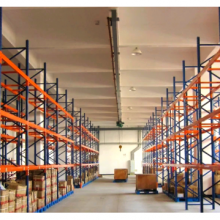 Schwerlast stapelbare Außen-Galvanisierte automatische Lagerhalle Zwischengeschoss-Krag-Tröpfchenregal Metallstahl-Paletten-Shuttle-Regal thumbnail-4