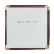30*30 cm Square Xuan Paper Painting Hardcard Border Protection Rounded Corners Rosewood Wooden Frame thumbnail-2