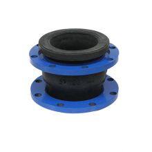 Large Caliber Rubber Flexible Joint, Cast Steel, Stainless Steel Flange, Rubber Flexible Joint, Acid and Alkali Resistant thumbnail-3