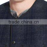 2016 New Design Custom Made Fashion Navy And Grey Vest thumbnail-4