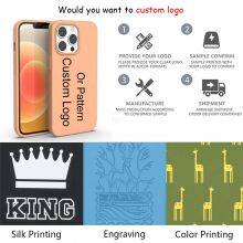 Biodegradable Mobile Phone Case for IPhone 13 14 15 16 17promax Plus Wheat Straw Friendly Bio Degradable Phone Case thumbnail-4