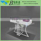 Latest New Optical Shop Interior Counter Design With LED Light