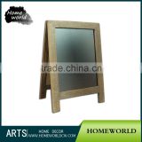 Customized Portable Framed Folding Antique Sliding Blackboard with Stand