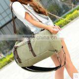 New Style Mult-function Cylindric Canvas Shoulder Bag/leisure Bag/causal Bag/student Bag/travel Bag/pack Bag/tote Bag/backpack/m thumbnail-3