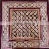 Ladies Woven Twill Printed Silk Scarf thumbnail-1