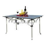 Outdoors Foldable Aluminum Table Garden Furniture Cast Aluminium Furniture thumbnail-1