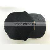 Guangzhou High Quality 5 Panel PU Snake Leather Brim Black Customized Mental Cap thumbnail-4
