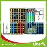 Made in China Foam Pit, Basketball and Dodgeball Included Indoor Commercial Trampoline Park thumbnail-3