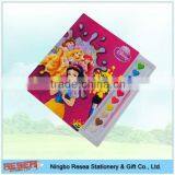 Princess Drawing Book With Water Color Paint thumbnail-1