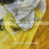 100% Silk Fashion Dubai Silk Chiffon Fabric Flowers for Wedding Dresses