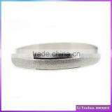 2016 Hottest Quality Stainless Steel Bangle Diamond Sand Jewelry