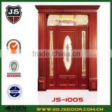 Frosted Glass Double Wooden Door thumbnail-4