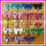 1.5" Sequin Bows, Mini Bows thumbnail-1