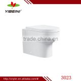 sanitary ware ceramic bathroom toilet bowl _toilet with slowdown seat cover _wall toilet
