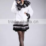 Hot Sell Rex Rabbit Fur Clothing Coat