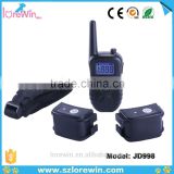 2016 Rechargeable Waterproof Dog Training Electronic Collar with Remote Control