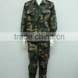 woodland bdu style wargame clothing military army suits uniform
