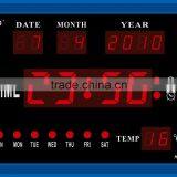 ABS Multi-function Led Calendar Clock