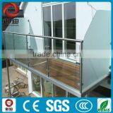 Modern Exterior Metal Glass Balcony Railing for Home thumbnail-1