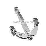 Latest Personality Design JCN0319 Stainless Steel Anchor Necklace Pendant thumbnail-3