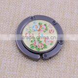Foldable Metal Purse Hanger/round Purse Hook With Logo Wholesale thumbnail-5