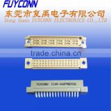 3 rows 48P Male R Type Euro Vertical DIN 41612 connector