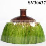 Green Big Ceramic Home Goods Decorative Vase thumbnail-3