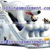 High Quality Giant White Bear Inflatable Slide, Inflatable Water Slide, Inflatables SP-SL125