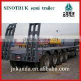 3 Axles Low Bed Semi Trailer thumbnail-1