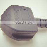 SASO Standard 3pin 3-13A/ 250V Power Cord Non-rewireable Electrical Plug thumbnail-1