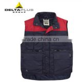 Waistcoat quilted 65% Polyester 35% Cotton 7 packets Breathable Working Clothes