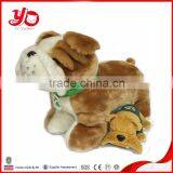 Cute Big Head Dog Plush Backpack, Plush Dog Toys Backpack thumbnail-3
