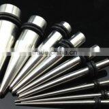 Stainless Steel Tapers With Plated Ear Expanders thumbnail-2