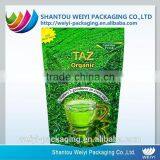 Laminated Material Green Tea Zip Lock Stand up Pouches thumbnail-1