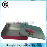 High Quality Rectangular Incense Gift Food Tin Can Box (various Lids and Printing)