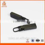 Garments Metal Zipper Puller Zinc Alloy Custom Zipper Puller Slider