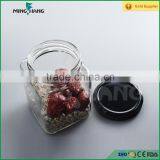 200ml 350ml Storage Glass Container Glass Jar With Black Cap thumbnail-3