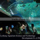 Underwater Acrylic Glass Tunnel Aquariums