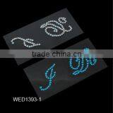 Acrylic Rhinestone Wedding Shoe Stickers I DO Sticker for Shoe,I DO Shoe Sticker,high Quality Rhinestone Wedding Stickers thumbnail-2