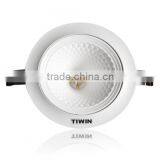 TIWIN 15w 6 Inch Wave Warm White Round Recessed Ceiling Led Downlight With CE ROHS