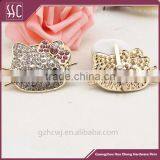 Metal Bag Accessory,hello Kitty Handbag Accessory, Bag Decoration With Shiny Diamond thumbnail-3