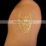 OEM Custom Cartoon Stickers Transformers Tattoos Gold and Silver Body Tattoo thumbnail-5