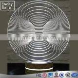 Hot Selling Acrylic 3D Night Light ,3D LED Lamp for Home Decoration thumbnail-1