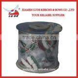 Hot Sale Wired Edge Christmas Ribbon thumbnail-4