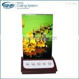 Wireless Food Court Call Restaurant Waiter Calling System Call Button With Menu Stand thumbnail-3