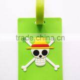 Animation Print Design Luggage Tag PVC Custom Shape Travel Bag Tag